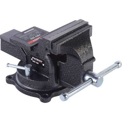 Тиски слесарные поворотные PATRIOT HRV 100