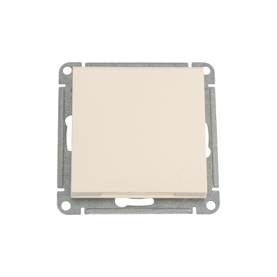 Розетка Systeme Electric W59 aqua с заземлением со шторками, 16а, ip44, механизм, слоновая кость