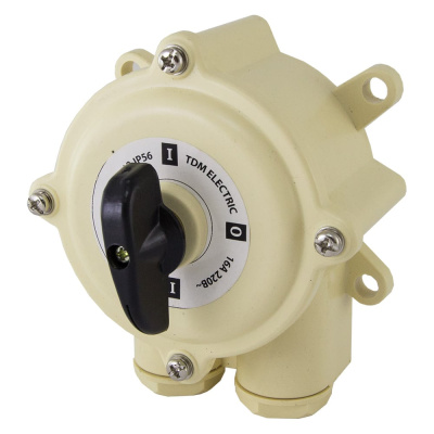 Пакетный переключатель TDM ELECTRIC ПП 2-63/Н2 2П 63А 220В IP56