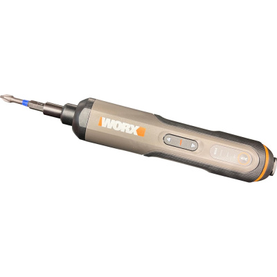 WORX WX240 4V – это универсальная аккумуляторная отвертка 4V компактного размера, помещается прямо в руке
