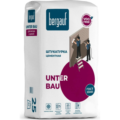 Цементная штукатурка Bergauf Unter Bau 25 кг