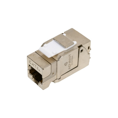 Экранированный модуль Advant Keystone 90 градусов категории 6a, ADV6a-FKH8