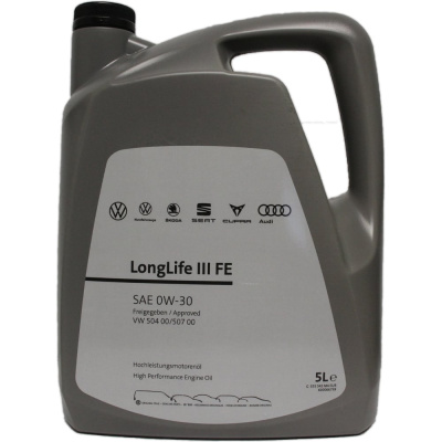 Моторное масло VOLKSWAGEN VW Longlife III FE 0W-30
