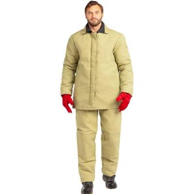Костюм сварщика брезентовый утепл. КБР (арт.КС02ПР) 48-50/170-176