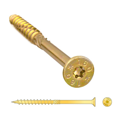 Самонарезающий шуруп для дерева Rusconnect CS 04580 4,5х80 (200 шт.)