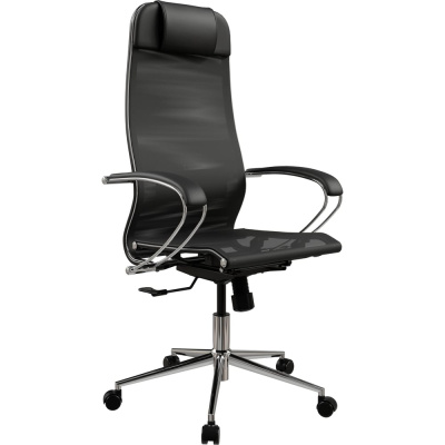 Кресло для персонала МЕТТА ErgoLife Set 4/подл.131/осн.Synchro 052 (Черный