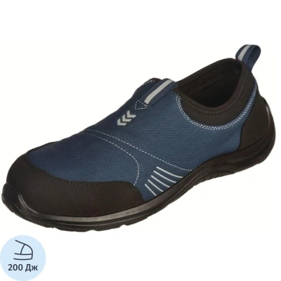 Полуботинки (кроссовки) ПУ с МП (blue black) KD 001 р.37