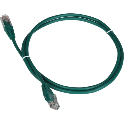 Патч-корд TWT TWT-45-45-1.0-GN UTP кат.5e, 1.0 м, зеленый
