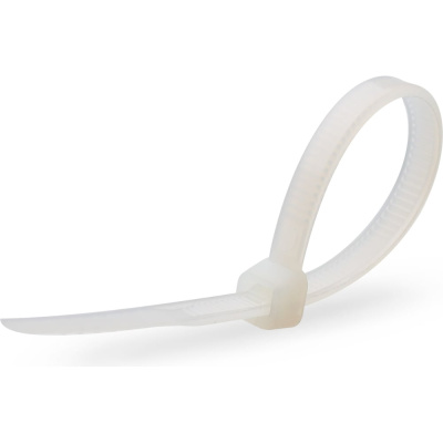 Нейлоновые стяжки FORTISFLEX КСС 9х1020 белый 100 штук