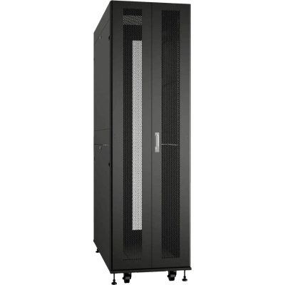 Шкаф напольный 19, 42U Cabeus ND-SC-42U60/120-BK 600x1200mm передн и задн