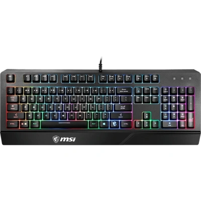 Клавиатура MSI (S11-04RU230-CLA) Vigor GK20 RU USB Multim. gamer LED черн