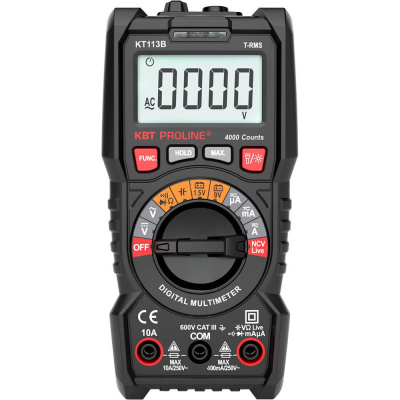 Цифровой мультиметр КВТ KT 113B PROLINE