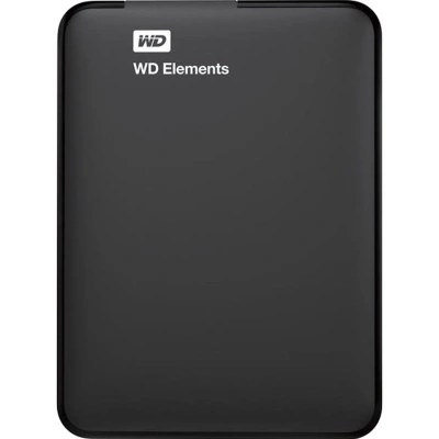 Портативный HDD накопитель WD Elements Portable 1Tb 2.5, WDBUZG0010BBK-WESN