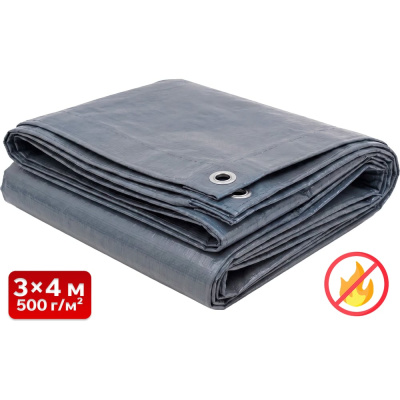 Тент ПВХ негорючий без утеплителя SAMGRUPP 3х4 м (500-550 гр/м2) (12 м2)