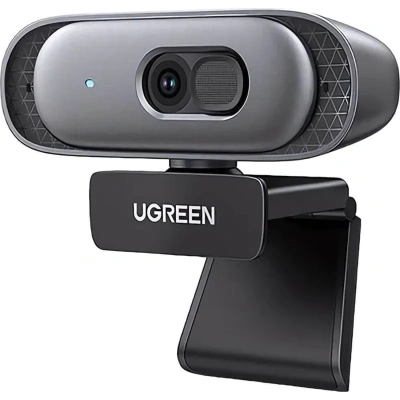 Веб-камера UGREEN CM778 (35626) USB HD Camera 2K@30FPS цв. серый