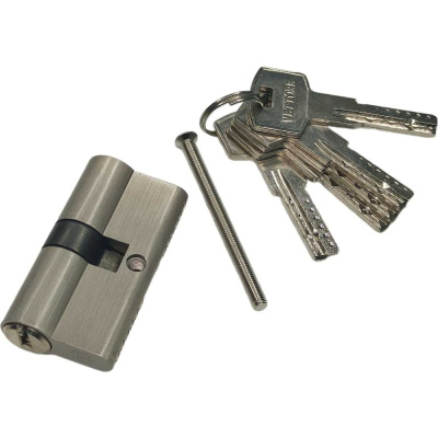 Цилиндровый механизм VETTORE zn m70 z ni (35x35), 5 ключей, никель