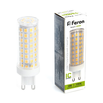 Светодиодная лампа FERON LB-437 G9 15W 4000K