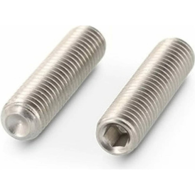 Винт установочный ЦКИ DIN916 М4x5 A4 HEX 2.0 50 шт.