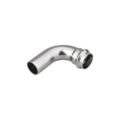 Отвод SantechSystems нержавеющая сталь AISI 304, Дн54x90 гр, пресс/труба 129-8933