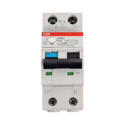 Автоматический выключатель дифференциального тока ABB DS201 C25 A30