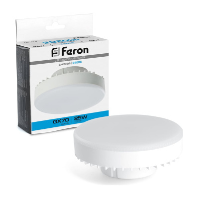 Светодиодная лампа FERON LB-474 GX70 25W 6400K