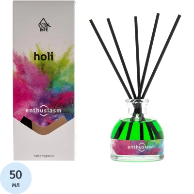 Аромадиффузор с палочками Holi Enthusiasm 50 мл АР 100-662