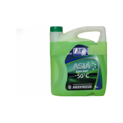 Антифриз NORD (5кг) OIL ASIA COOLANT зеленый (-50) NRA074