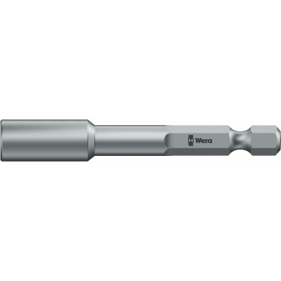 Бита торцевая WERA 869/4 M с внутренним шестигранником, магнит, 1/4 E6.3, 12 x 50 мм