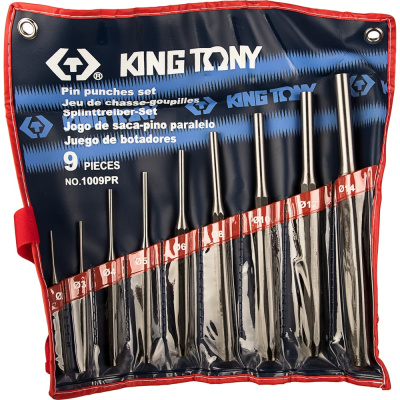 Набор выколоток 9шт KING TONY