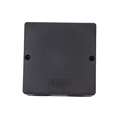 Ультрафиолетостойкая коробка KOPOS для О/П Черная IP66 KSK 100_FA
