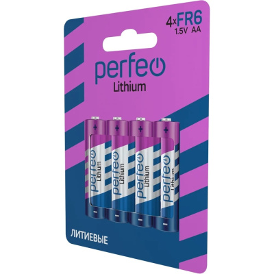 Батарейки PERFEO FR6/4BL Lithium