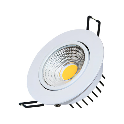 Светильник встраиваемый поворотный FL-LED Consta B 7W White 6400K белый 7Вт 560Лм (S411) D=85мм d=68мм h=45мм