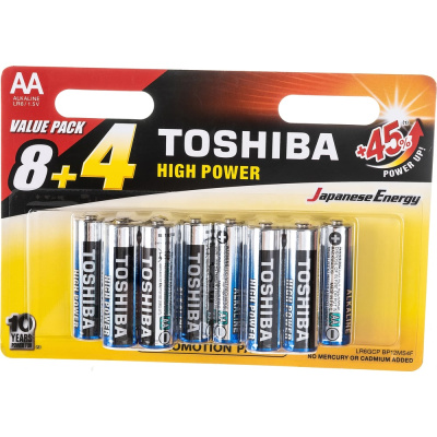 Алкалиновый элемент питания Toshiba LR6