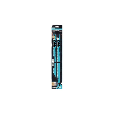 Пилки для лобзика T1044DP, 250/225 мм, шаг 4 мм, HCS, толст., прям. рез, по дереву, 2 шт METALLICA Optima