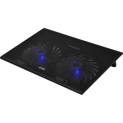 Подставка для ноутб. Digma D-NCP170-2 (D-NCP170-2)17USB FAN черн
