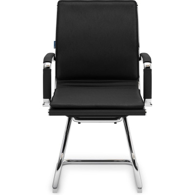 Кресло посетителя ALSAV AL 771 V экокожа, черный