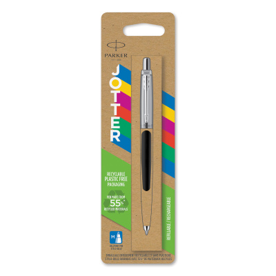 Ручка шариковая Parker Jotter Originals Black син.стерж. блистер 2096873