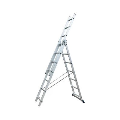 Лестница алюминиевая трехсекционная LWI 3х7 LWI3x7