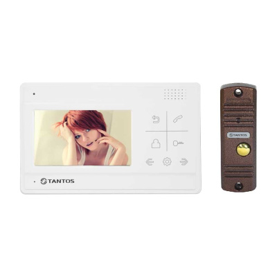 Комплект Tantos LILU kit монитора Lilu и вызывная панель Walle 00-00189399