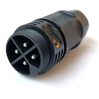 Водостойкий 4-полюсный промышленный разъём TTAF Elektronik вилка 250V 20A IP68