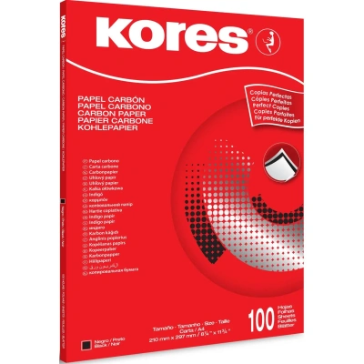 Бумага копировальная черная KORES 1200 пачка 100л. '7528492