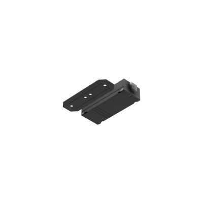 Трековый прямой коннектор EKS COLIBRI 220V, черный