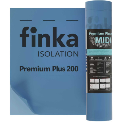 Finka Premium Plus 200 MIDI — это многослойная соэкструзионная пароизоляционная пленка премиального класса