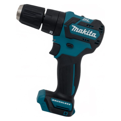 Аккумуляторная ударная дрель-шуруповерт Makita HP332DZ снабжена бесщеточным двигателем, поэтому срок ее службы выше