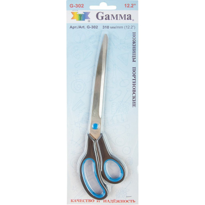 Ножницы Gamma G-302 портновские, в блистере, 310 мм
