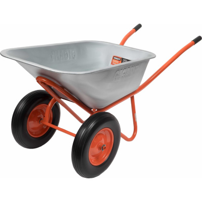 Строительная двухколесная тачка Gigant 110л, 240 кг
