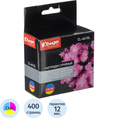 Картридж струйный Комус CL-441XL (5220B001) цв.пов.емк. для PIXMA MG2140/31