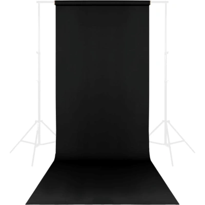 Фон бумажный Raylab 009 Black Черный 2.72x11 м