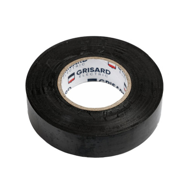 Универсальная изолента Grisard Electric 0,18x19 мм, черная, 20 м, 10 шт