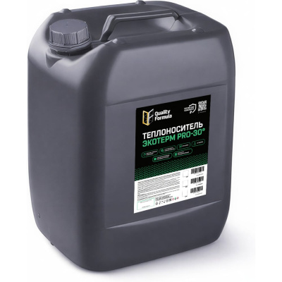 Теплоноситель полипропиленгликоль Quality Formula ЭКОТЕРМ PRO-30 20 л